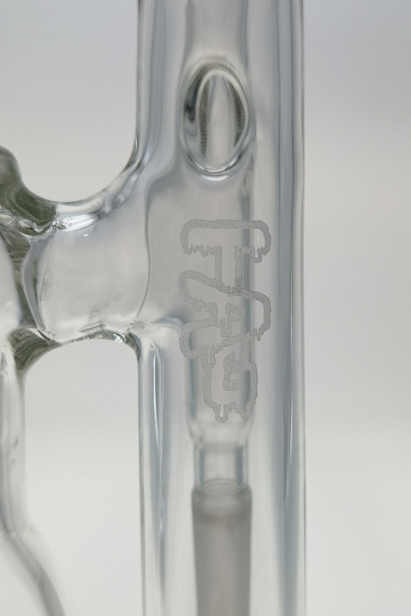 TAG - 6.75" Interior Showerhead Ashcatcher w/ Recycling E.C. (18MM Male to 18MM Female) (ONLINE ONLY)