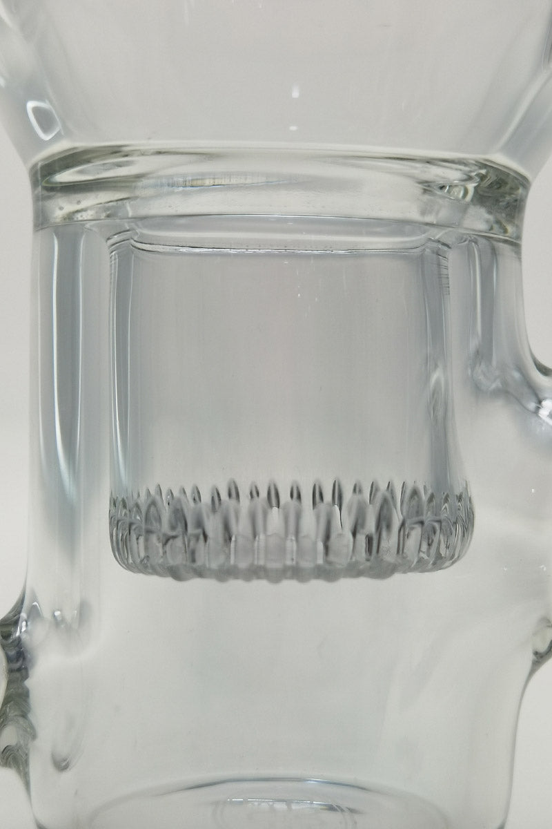 TAG - 6.75" Interior Showerhead Ashcatcher w/ Recycling E.C. (18MM Male to 18MM Female) (ONLINE ONLY)
