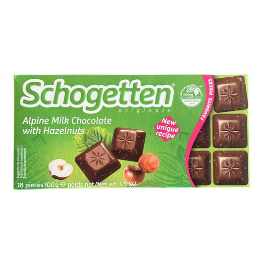 Schogetten Hazelnut 100g (GERMANY)