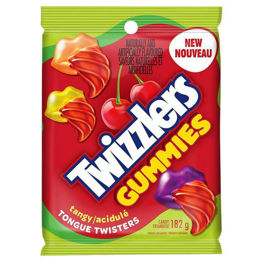 Twizzlers Gummies Tongue Twisters 170g (CANADA)