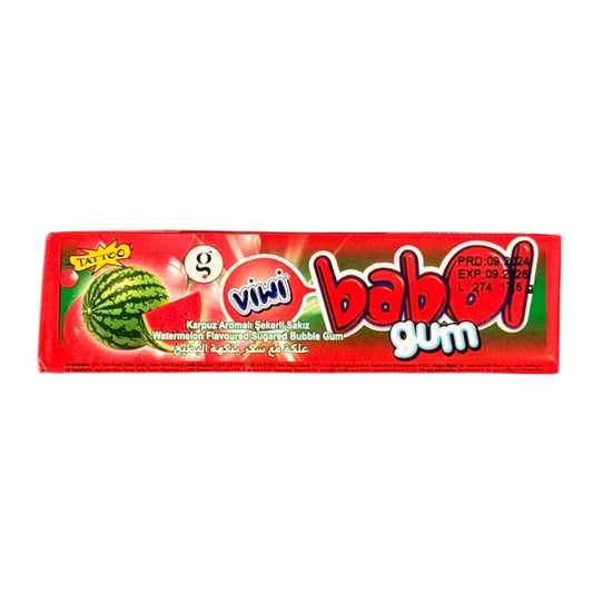 Babol Gum Watermelon 3g (TURKEY)