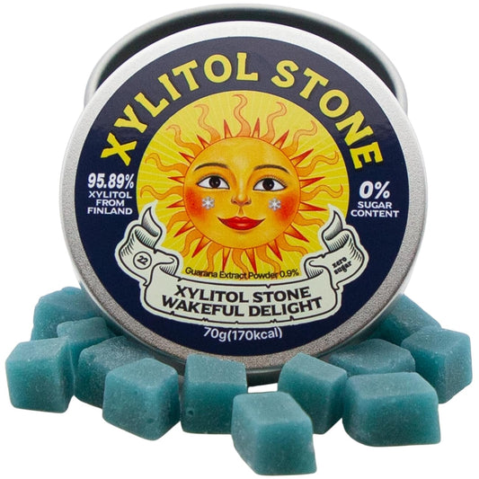 Xylitol Stone Sugar Free Hard Candy Wakeful Delight Flavor 70g (KOREA)