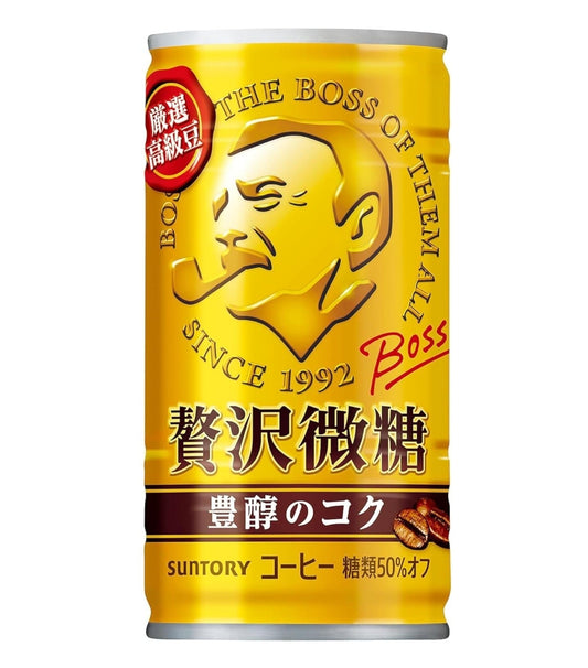 Suntory Boss Luxury Coffee Less Sugar 100mL (JAPAN)
