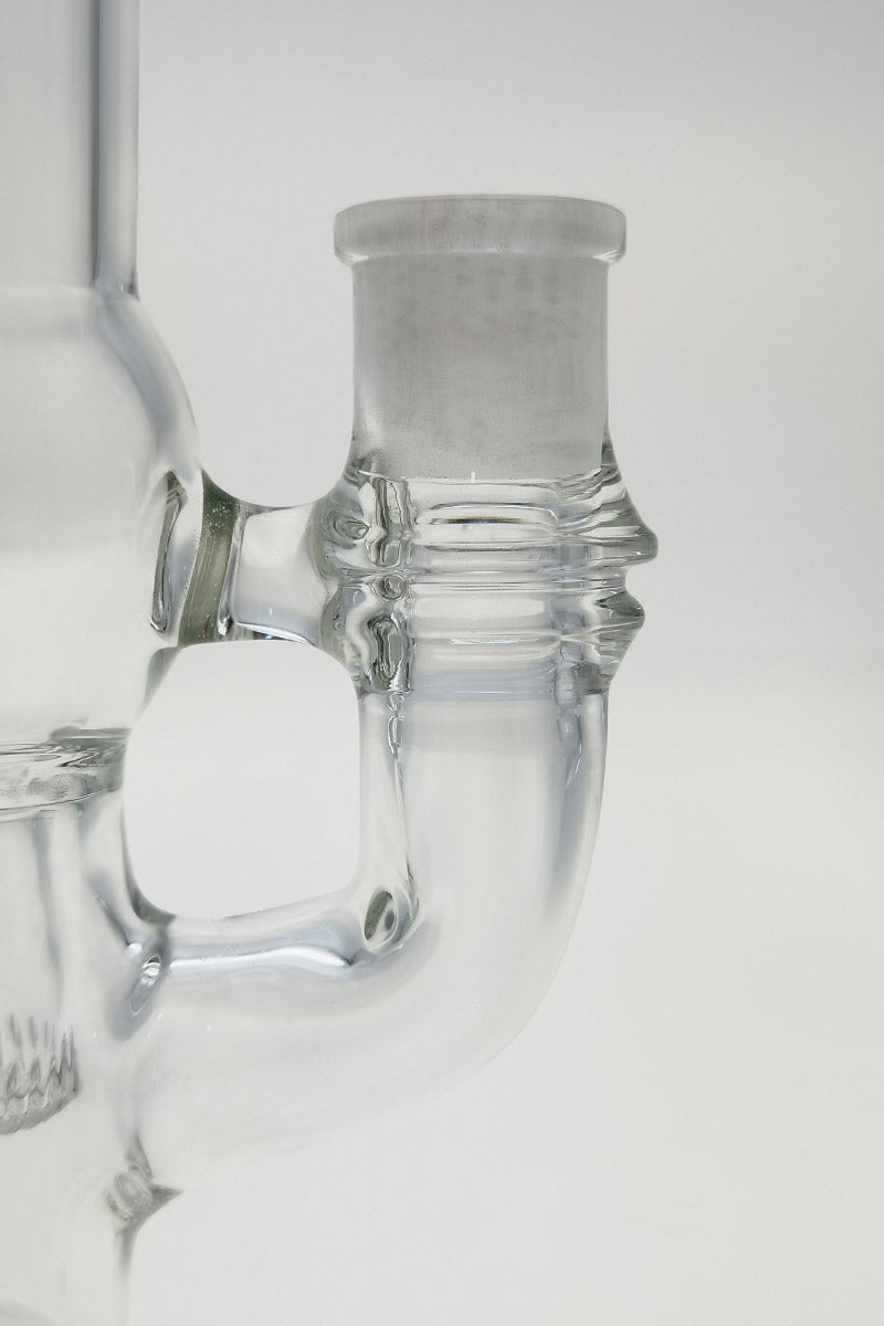 TAG - 6.75" Interior Showerhead Ashcatcher w/ Recycling E.C. (18MM Male to 18MM Female) (ONLINE ONLY)